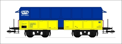 BuBi Model TT40153 - TT - Selbstentladewagen, PKP, Ep. V-VI